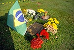 Ayrton Senna's grave