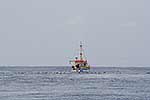 Fishing boat at sea