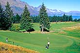 Golfing in Queenstown