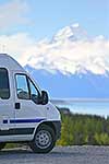 Van, Mt Cook/Aoraki Lake Pukaki