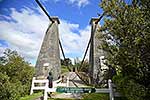 Clifden suspension bridge