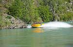 Jet boating on Kawarau River