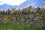 Stone wall, Otago schist