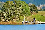 Model yachting on lake