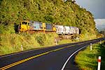 Train emerging from Tunnel