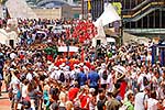 Crowd celebrating Sevens