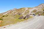 Mountain bikers on Rainbow Road