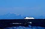 Ferry, Cook St, Kaikoura range