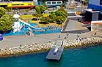 Wgtn waterfront, fake miniature