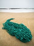 Trawl net washed ashore