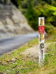 Old roadside marker