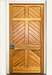 Wooden door