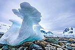 Iceberg sculpture, Antarctica