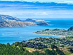 Wellington harbour mouth, Pencarrow