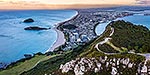 Mt Manganui summit at dusk