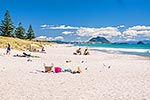 Papamoa Beach, summer