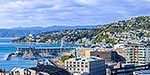 Wellington City and harbour pano